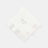 Papierserviette (Ecke)