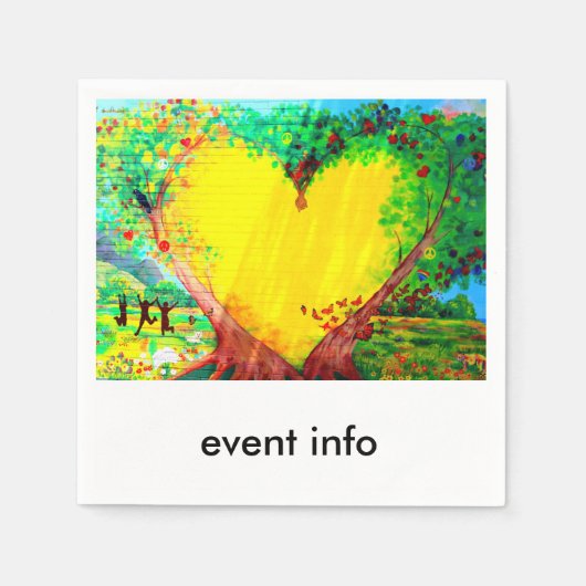 Papierserviette (Vorderseite)