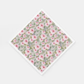 Papierserviette Babydusche mit niedlichem Design. (Ecke)