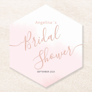 Papierserviette für eine Brautparty. Untersetzer