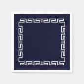 Papierserviette "Mykonos" (Vorderseite)