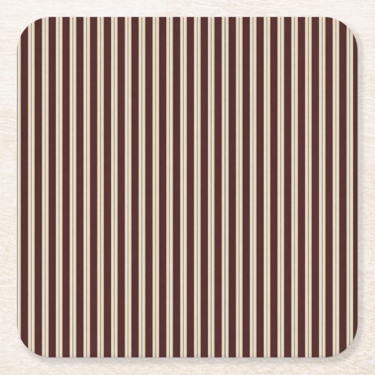 Papierserviette Rechteckiger Pappuntersetzer (Vorderseite)
