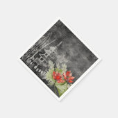 Papierservietten Asiatische Blume (Ecke)