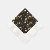 Papierservietten aus Gold (Ecke)