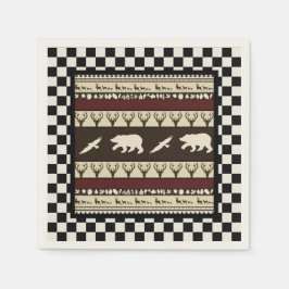 Papierservietten aus Herbst