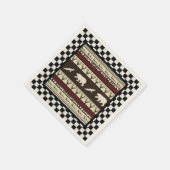 Papierservietten aus Herbst (Ecke)