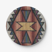 Papierservietten aus Party im Südwesten Pappteller (Vorderseite)