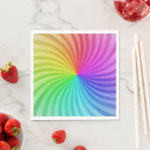 Papierservietten aus Rainbow-Party (Beispiel)