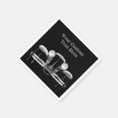 Papierservietten aus Vintage (Ecke)