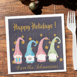 Papierservietten der schwedischen Gnome