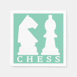 Papierservietten des SCHACHS kundenspezifische