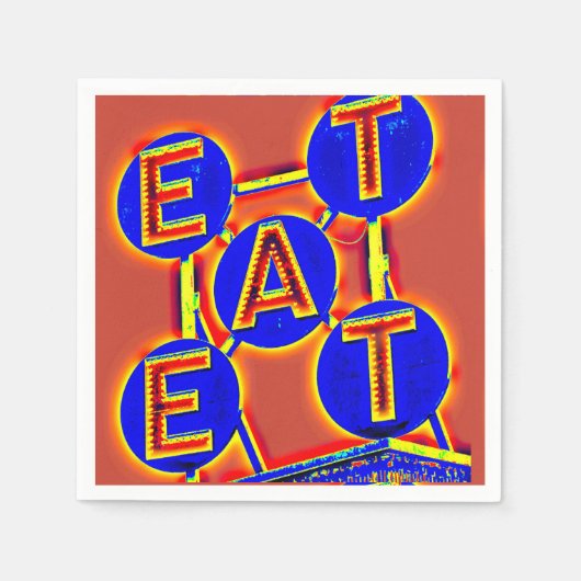 Papierservietten essen (Vorderseite)