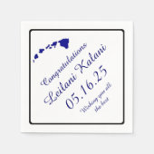 Papierservietten für Abschlüsse (Vorderseite)