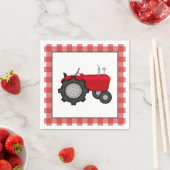 Papierservietten für das Party von Country Traktor (Beispiel)