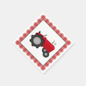Papierservietten für das Party von Country Traktor (Ecke)