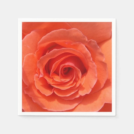 Papierservietten für die Rose (Vorderseite)