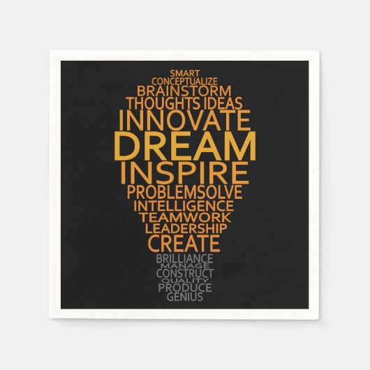 Papierservietten für Inspirationslampen (Vorderseite)