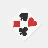 Papierservietten für Kartenspieler (Ecke)