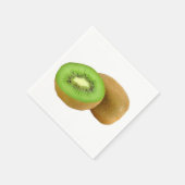 Papierservietten für "Kiwi" (Ecke)