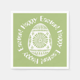 Papierservietten für Ostereier 1