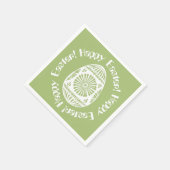 Papierservietten für Ostereier 1 (Ecke)