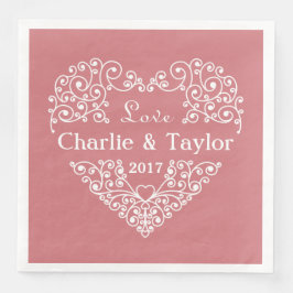 Papierservietten für Zierhecht