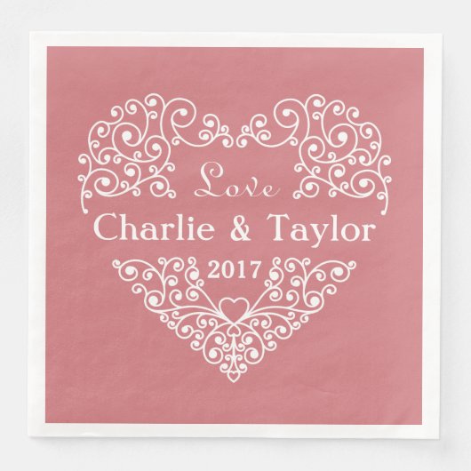 Papierservietten für Zierhecht (Vorderseite)