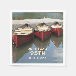 Papierservietten-Geburtstags-Party, 95. Geburtstag Serviette