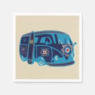 Papierservietten Hippie Van Standard Cocktail
