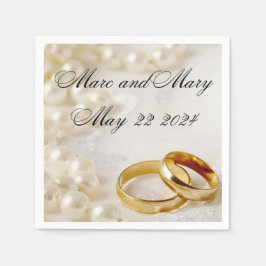 Papierservietten Hochzeit individuell anpassbar