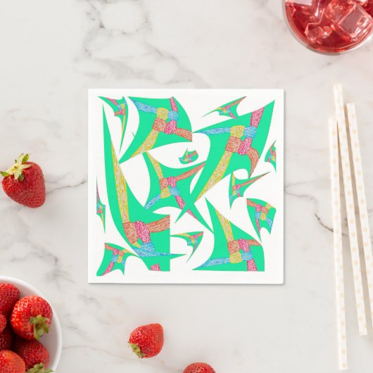 Papierservietten Kites of Connection (Beispiel)