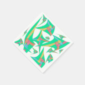 Papierservietten Kites of Connection (Ecke)