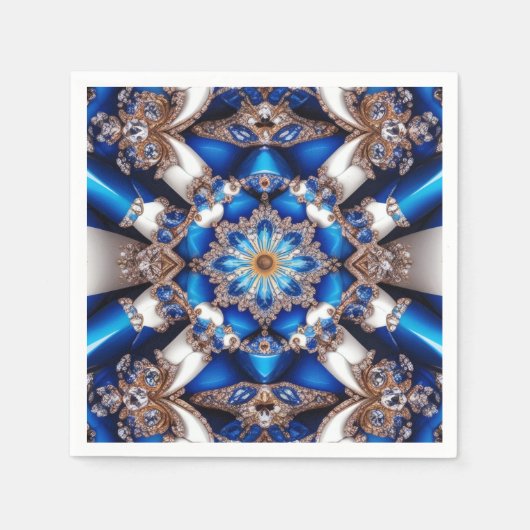 Papierservietten mit argentinischem Farbdesign (Vorderseite)