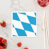Papierservietten mit bayerischer Flagge (Beispiel)