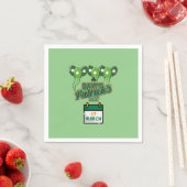 Papierservietten vom St Patrick's Day Party (Beispiel)