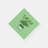 Papierservietten vom St Patrick's Day Party (Ecke)