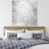 PAPIERSILVER GRAUEN WEISS DIGITALES TEM LEINWANDDRUCK (Insitu (Schlafzimmer))