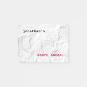 Papiersorte Post-it Klebezettel (Vorderseite)