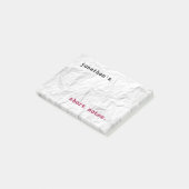 Papiersorte Post-it Klebezettel (angewinkelt)