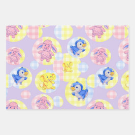 Papierspielzeug Geschenkpapier Set