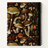 Papierspirale aus Mushroom Notizblock (Rückseite)