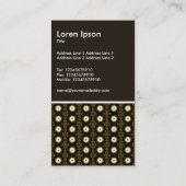 Papierstangen Visitenkarte (Rückseite)