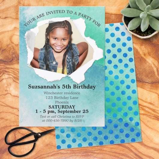 Papierstapel Form Foto Pastellfarbenvorlage Einladung