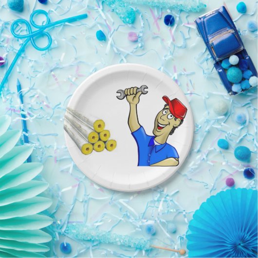 Papierstapler für Teller (Party)