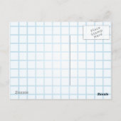 Papiersterne, Postkarte (Rückseite)