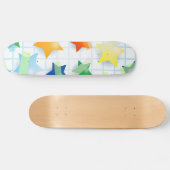 Papiersterne, Skate Skateboard (Horizontal)