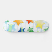 Papiersterne, Skate Skateboard (Horizontal)