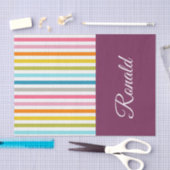 Papierstreifen aus Gewebe Burgundy Seidenpapier (Handwerk)