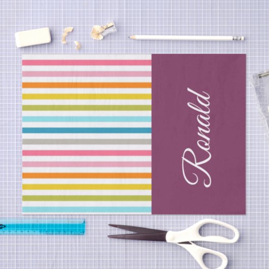 Papierstreifen aus Gewebe Burgundy Seidenpapier (Handwerk)