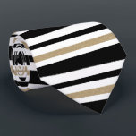 Papierstreifen aus schwarzem und goldgedrehtem Pap Krawatte<br><div class="desc">Große Ideen für Hochzeit,  Geburtstag,  Weihnachten,  Vatertag ... ... </div>